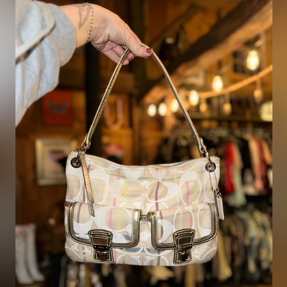 VTG Coach Poppy Tattersall Handbag
